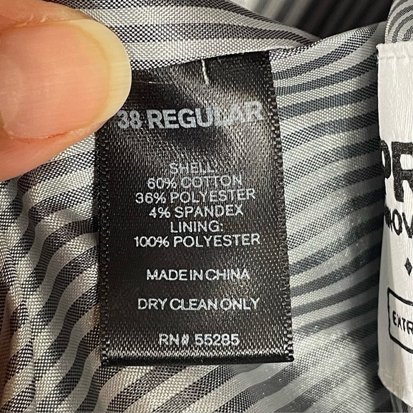 NWT Express Innovator Extra Slim Career Wedding Suit Jacket - Extra Slim 38R - Picture 5 of 16